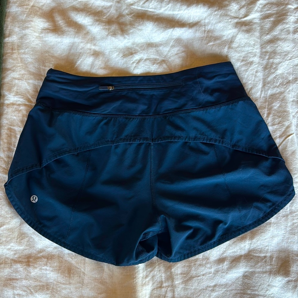 Lululemon 6 run times shorts navy